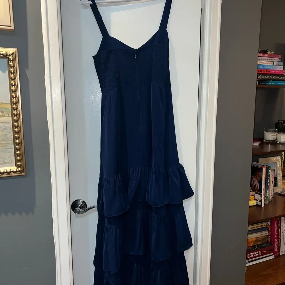 ABERCROMBIE Ruffle Tiered Maxi Dress